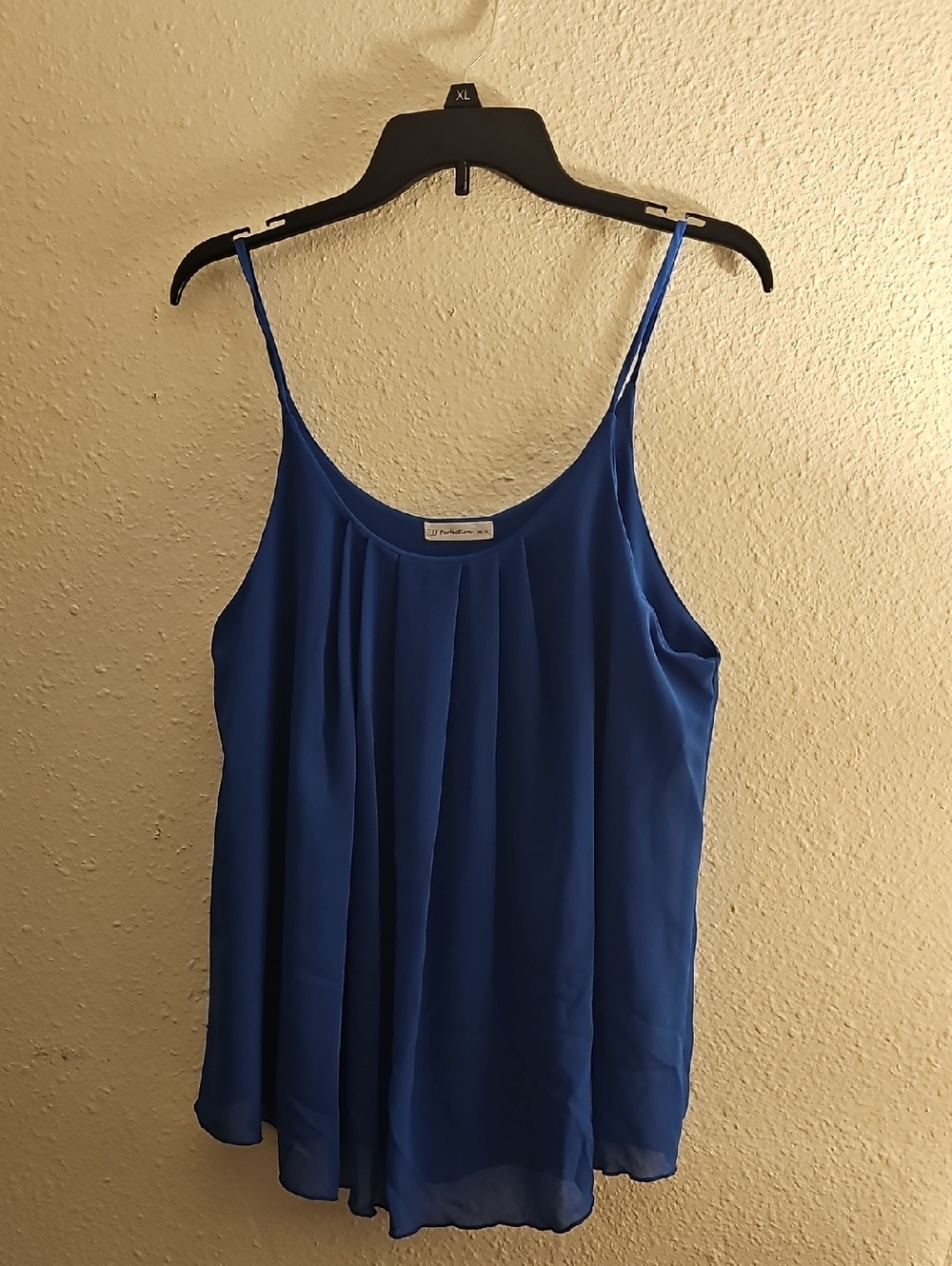 Flowy Royal Blue Spaghetti Strap Camisole